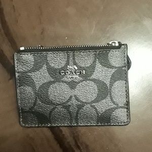 Coach mini wallet
